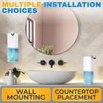 Load image into Gallery viewer, Automatic Soap Dispenser Touchless 13.5 Oz Automatic Hand Soap Dispenser 4 Level Adjustable Foaming Rechargeable & Long Lasting Good for Kitchen Bathroom Hotels Restaurants & Office