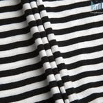 Load image into Gallery viewer, Short Sleeved TShirt Black Striped Paratrooper Top Telnyashka Тельняшка (M)
