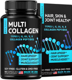 Load image into Gallery viewer, Multi Collagen Pills Collagen Supplements for Women Men Bovine Collagen 90 Pills