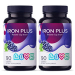 Load image into Gallery viewer, Iron Plus Gummy Vitamin Iron with Vitamin C Made in USA Gummies for Adults &