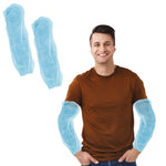 Load image into Gallery viewer, Disposable Sleeve Protectors for Arms 18'' Pack of 100 Blue Disposable PP PE