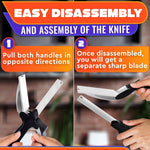 Load image into Gallery viewer, Kitchen Scissors for Food – 2 in 1 Cutting Board Scissors & Knife with Locking Mechanism & Stainless Steel Blades – Multifunctional Kitchen Shears for Effortless Chopping Slicing & Meal Prep