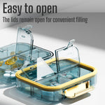 Load image into Gallery viewer, Medicine Pill Organizer Travel Pill Container Small Pill Box 7 Compartments