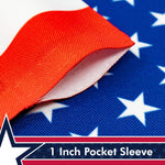 Load image into Gallery viewer, American USA Flag Garden Flag 12x18 Inch Printed 150D Polyester Rustic Holiday