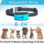 Load image into Gallery viewer, Small Dog Bark Collar Humane No Shock Rechargeable Anti Barking Collar Rainproof