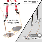Load image into Gallery viewer, SIGONNA Eye Glasses String Holder Strap Eyeglass Straps Cords for Men Women Eyeglass Holders Around Neck Sunglasses String Chain Lanyard Retainer 2 Pcs (Black Red)