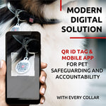 Load image into Gallery viewer, Black Ultra Soft Rolled Leather Dog Collar for Large Dogs Soft Padded 21 - 24 inch
