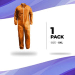 Load image into Gallery viewer, Medical Disposable Coveralls for Men and Women 2X Large Size Orange Suits 1 Pack