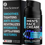 Load image into Gallery viewer, Mens Face Cream Retinol Anti Aging Face Moisturizer with Collagen Acid 1.7 Oz