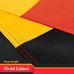 Load image into Gallery viewer, Belgium (Belgian) Flag 150D Printed Polyester 3x5 Ft