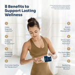 Load image into Gallery viewer, GLP 1 Supplement Weight Loss for Women Men Clinically Studied Metabolism Booster Expert Formulated and Patented to Support GLP1 Production Naturally 30 Day Supply 60 Capsules