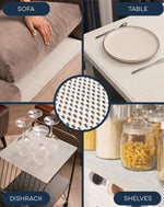 Load image into Gallery viewer, Non Slip Rug Pad Gripper 2x10 Ft Anti Skid Carpet Mat Provides Protection