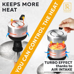 Load image into Gallery viewer, Hookah Charcoal Holder Hookah Heat Management System Hookah Flavor Saver