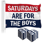 Load image into Gallery viewer, Boys Saturday Fun Flag 3x5 Ft 10Pack Printed 150D Polyester By G128