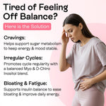 Load image into Gallery viewer, Myo Inositol D Chiro Inositol Supplement for Women Hormone Balance Healthy Ovarian Support 40:1 Myo Inositol Blend with Folate Vitamin D3 B12 & 20 Billion CFU Probiotics 60 Capsules