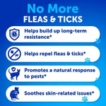 Load image into Gallery viewer, Flea Treatment for Cats Natural Flea and Tick Prevention Supplement for Cats Kittens Chewable Daily Oral Pills with Vitamins 135 Soft Chews Skin & Coat Dental treats Digestion Made in USA