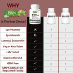 Load image into Gallery viewer, Areds 2 Eye Health Plus w Copper Vitamin A B C E Lutein & Zeaxanthin Quercetin Zinc Bilberry Extract Biotin Sight Care Dryness Strain Night Vision Supplement for Adults 60 capsule