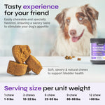 Load image into Gallery viewer, Dog UTI Treatment Bladder Control Chews Dog Cranberry Supplement for Urinary