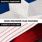 Load image into Gallery viewer, Combo Pack 5 Ft Tangle Free Spinning Flagpole Blackand Puerto Rico Flag 2.5x4