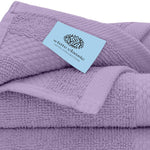 Load image into Gallery viewer, Luxury Washcloths for Bathroom Hotel Spa Bulk Set of 12 Lavender 13x13 Inch