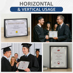Load image into Gallery viewer, 50 Certificate Paper 8.5 x 11 inch for Printing Blank Certificate Papers for Award Certificates & Diploma Paper Premium Silver Foil Award Papers Cardstock for Awards Certificates Graduation