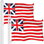 Load image into Gallery viewer, Grand Union Flag 3x5 Ft 2Pack 150D Printed Polyester