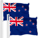 Load image into Gallery viewer, New Zealand Kiwi Flag 3x5 Ft 2Pack 150D Printed Polyester By G128