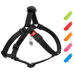 Load image into Gallery viewer, Black Waterproof Dog Harness Adjustable for Small Dogs S Size 1622 inch
