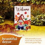Load image into Gallery viewer, Combo Pack Garden Flag Stand Black 36x16 in and Garden Flag 12x18 in Fall
