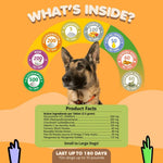 Load image into Gallery viewer, Joint Supplement for Dogs 90 Pills Turmeric for Dogs Plus Fish Oil Glucosamine