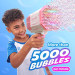 Load image into Gallery viewer, Bubble Machine Blaster Pink Bubble Gun for Kids Adults Automatic Bubble Gun