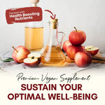 Load image into Gallery viewer, Apple Cider Vinegar with The Mother Supplement 1200mg Apple Cider Capsules for Optimum Wellness Gluten Free Non GMO 120 Veggie Capsules Zealthy Life