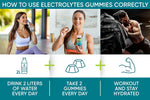 Load image into Gallery viewer, Electrolytes Hydration Gummies 2 Mo.Supply Support Rehydration after Workout