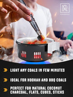 Load image into Gallery viewer, Hookah Coal Burner Blue Electric Stove for Hookah Premium 450W Fire Tower