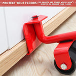 Load image into Gallery viewer, Furniture Moving Sliders Set Up to 220 lb Heavy Duty Moover Tool for Furnitures Non Scratching Design Smooth Glide Protects Floors Durable and Easy to Use for Home Office and Appliance Moving