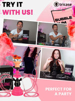 Load image into Gallery viewer, Pink Portable Hookah set with everything Hookah Set 4 Hose Hookah LilOne Hookah