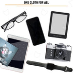 Load image into Gallery viewer, Microfiber Cleaning Cloth for Glasses Eyeglass Cleaning Towel 6 Pack Reusable