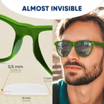 Load image into Gallery viewer, Eyeglass Nose Pads Anti Slip Eye Glasses Nose Pad 0.5 mm Silicone Nose Bridge Pads Nose Grips Non Slip Piece Sunglass Nose Pads Guards (6 Pairs) 0.5mm x 7mm x 16mm