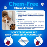Load image into Gallery viewer, Flea and Tick Prevention for Dogs Chewables Made in USA Natural Flea and Tick Supplement for Dogs 240 Immune Support Chews (2 Pack) Vitamins B1 B6 B12 All Breeds and Ages