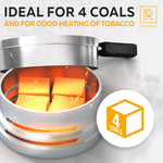 Load image into Gallery viewer, Hookah Charcoal Holder Hookah Heat Management System Hookah Flavor Saver