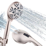 Load image into Gallery viewer, High Pressure Shower Head with Handheld 8 Spray Settings High Flow Removable