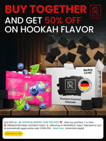 Load image into Gallery viewer, Premium Hookah Charcoal 84 pcs Hookah Coals for Hookah Coconut 25mm Cubes