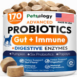Load image into Gallery viewer, Probiotics for Dogs 170 Chews Dog Digestive Enzymes Prebiotics Support Gut