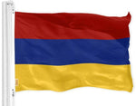 Load image into Gallery viewer, Combo Pack USA American Flag Armenia Armenian Flag 3x5 FT Printed 150D Polyester