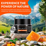Load image into Gallery viewer, Natural Shilajit Organic Resin Shilajit Kurkuma Honey for Men with 85 Trace