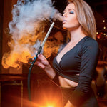 Load image into Gallery viewer, M. ROSENFELD Hookah Adapter & Mouthpiece Cleanable Hookah Hose Silicone (60 in.) and Convenient Aluminum Made Mouthpiece (15 in.) Modern Hookahs & Accessories