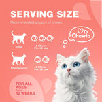 Load image into Gallery viewer, Flea Treatment for Cats Daily Oral Cat Flea and Tick Chews Chewable Tick Treatment Supplement for Kittens Skin & Coat, Digestive Health Supplement Alternative to Collars, Combs, Shampoos