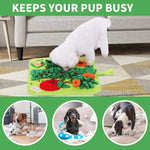 Load image into Gallery viewer, Snuffle Mat for Small Dogs Cats 19x19 inch Soft Foraging Mat for Rabbits Washable Anti Slip Perfect for Bunnies Guinea Pigs & Hamsters Sniff Puzzle Toy for Puppies (Medium)