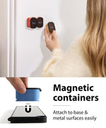 Load image into Gallery viewer, Pill Box 7 Day Weekly Pill Organizer with Magnetic Detachable Compartments 1 Time a Day for Vitamins Supplements Easy Open Lids Color Coded Daily Containers with Easy to Read Day Markings