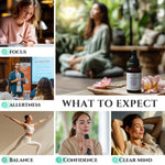 Load image into Gallery viewer, Anxiolytic Calming Essential Oil Blend for Relief & Relaxation 0.34oz Bergamot Orange Ylang Ylang Frankincense Lemongrass in Castor Oil Navel Patch & Skin Application Cold Pressed